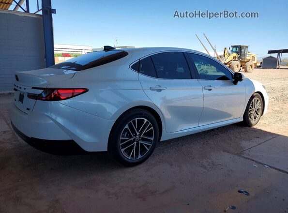 4T1DAACK8SU093536 2025 TOYOTA CAMRY White Задня права чверть