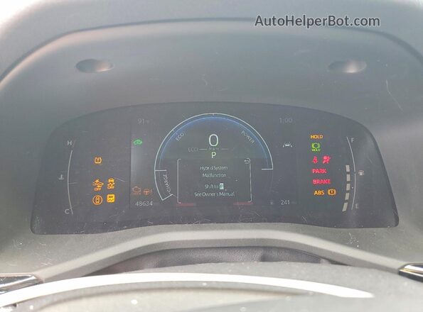 4T1DAACK8SU106950 2025 TOYOTA CAMRY Серый Вид щитка приборов