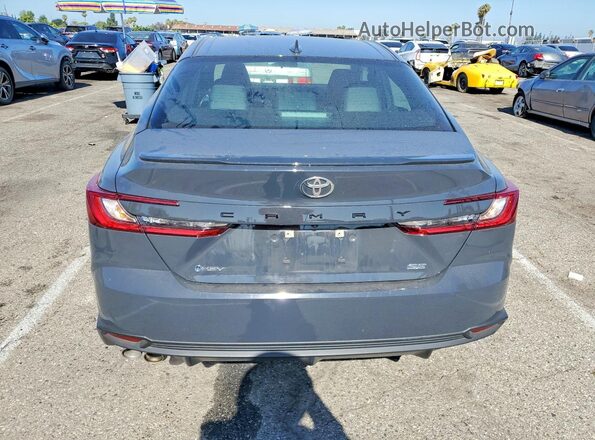 4T1DAACK8SU150334 2025 TOYOTA CAMRY Gray უკანა ხედი