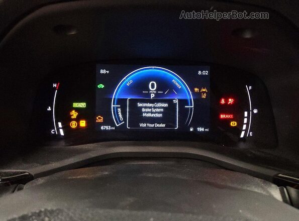 4T1DAACK8SU172477 2025 TOYOTA CAMRY Серый Вид щитка приборов