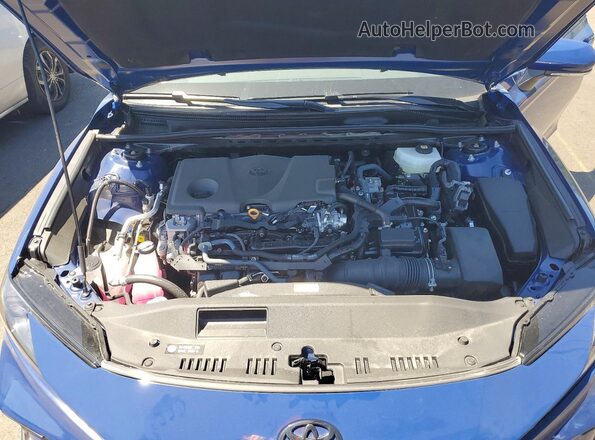 4T1DAACK8SU175976 2025 TOYOTA CAMRY Blue Vista interior trasera