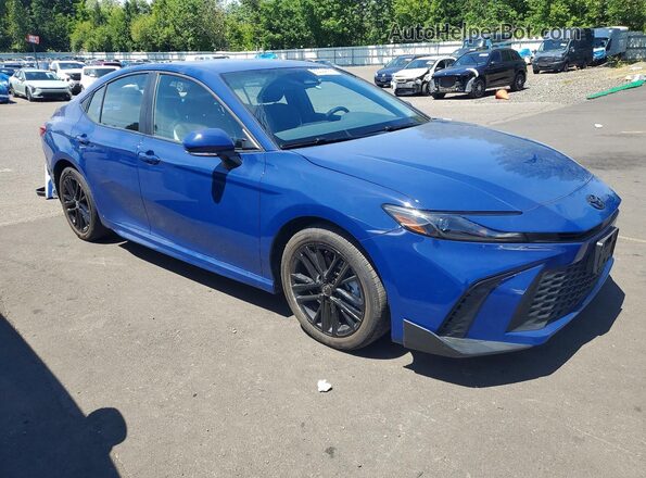 4T1DAACK8SU175976 2025 TOYOTA CAMRY Blue Delantero derecho