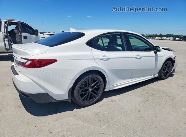 4T1DAACK8SU535473 2025 TOYOTA CAMRY Белый Задняя правая четверть