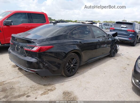 4T1DAACK8SU538521 2025 TOYOTA CAMRY Black Задня права чверть
