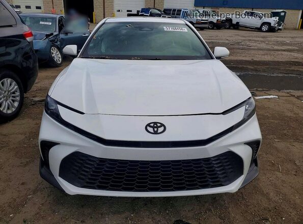 4T1DAACK8SU549938 2025 TOYOTA CAMRY White წინა ხედი