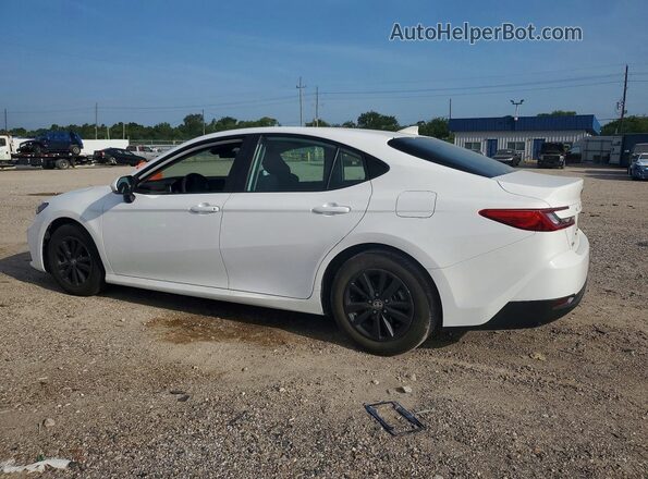 4T1DAACK8SU555125 2025 TOYOTA CAMRY White უკანა მარცხენა
