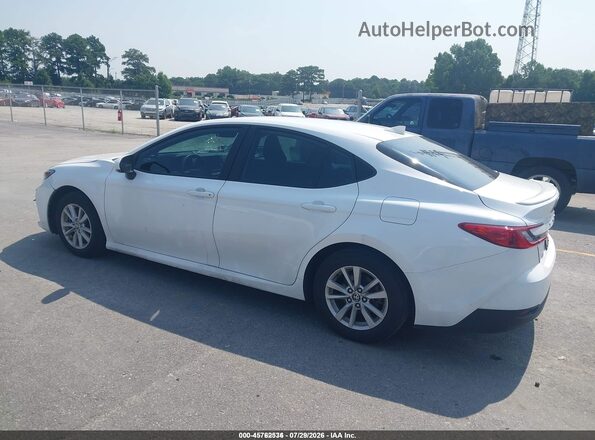 4T1DAACK8SU608227 2025 TOYOTA CAMRY White Հետևի ձախ