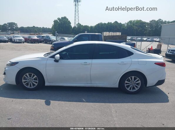 4T1DAACK8SU608227 2025 TOYOTA CAMRY White Սալոնի 360 աստիճան տեսք