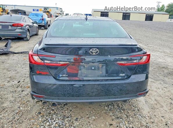 4T1DAACK8SU615131 2025 TOYOTA CAMRY Black Widok z tyłu