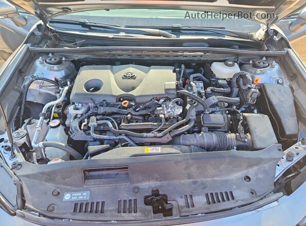4T1DAACK8SU640157 2025 TOYOTA CAMRY Gray Vista interior trasera