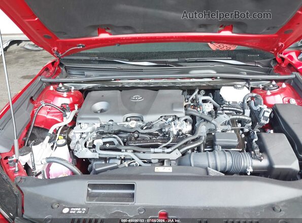 4T1DAACK8TU218455 2026 TOYOTA CAMRY Red Rear view
