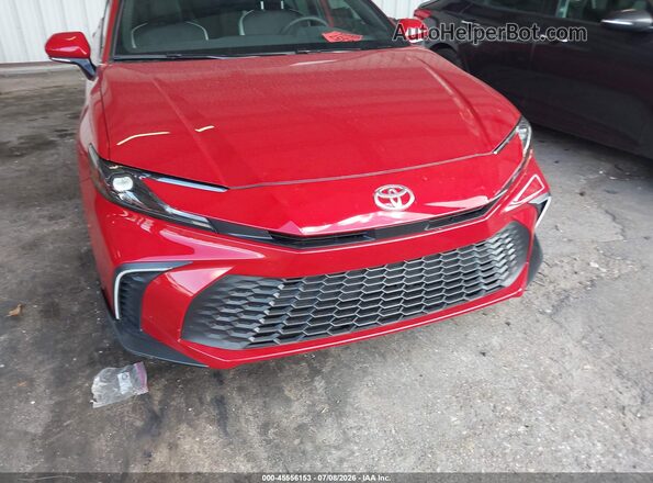 4T1DAACK8TU218455 2026 TOYOTA CAMRY Red Front view