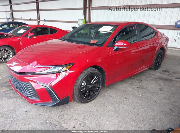 4T1DAACK8TU218455 2026 TOYOTA CAMRY Red Front left