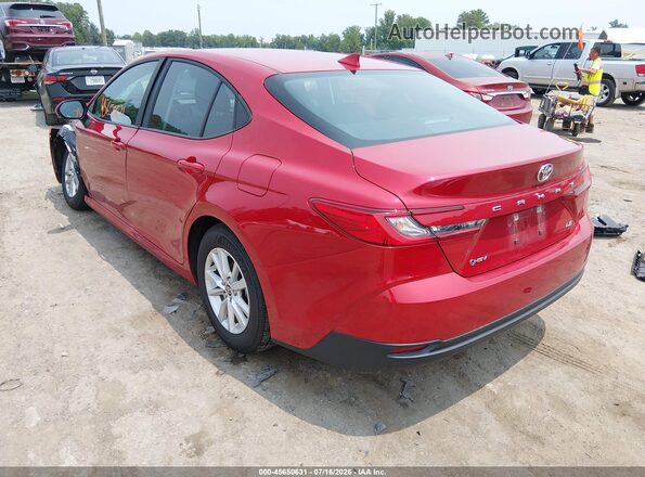 4T1DAACK8TU262228 2026 TOYOTA CAMRY Red Հետևի ձախ