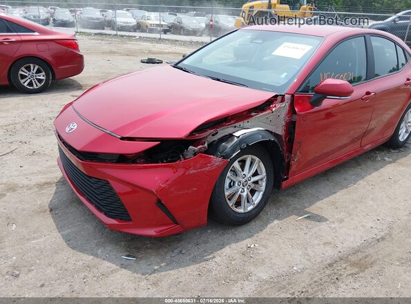 4T1DAACK8TU262228 2026 TOYOTA CAMRY Red Դիմացի տեսք