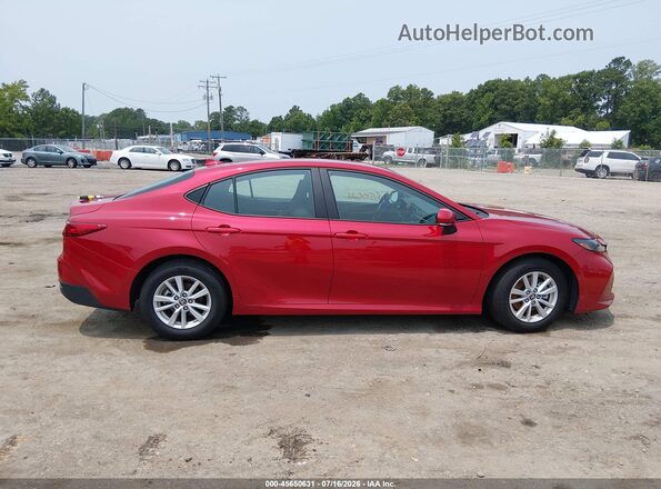 4T1DAACK8TU262228 2026 TOYOTA CAMRY Red Սալոնի հետևի տեսք