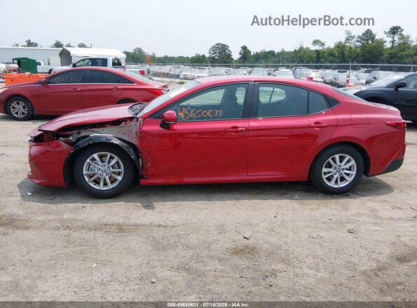 4T1DAACK8TU262228 2026 TOYOTA CAMRY Red Սալոնի 360 աստիճան տեսք