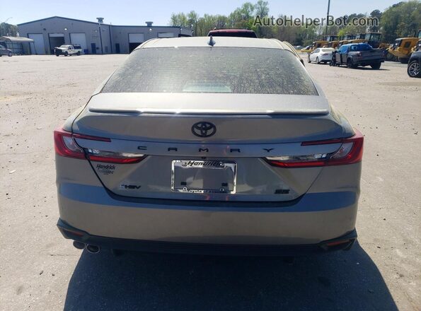 4T1DAACK8TU274234 2026 TOYOTA CAMRY Gray Հետևի տեսք
