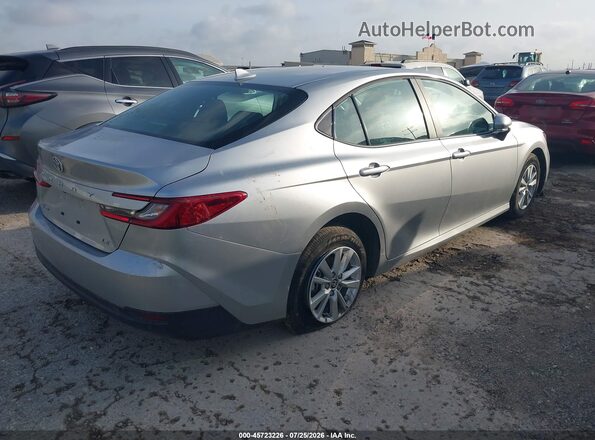 4T1DAACK8TU686413 2026 TOYOTA CAMRY Серебряный Задняя правая четверть