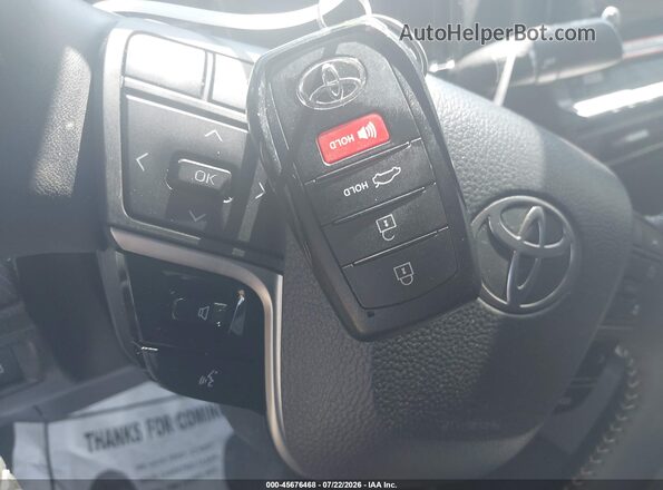 4T1DAACK8TU701329 2026 TOYOTA CAMRY Gray Dashboard view