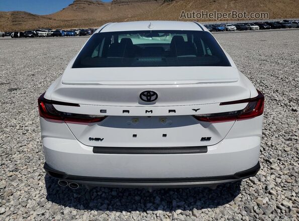 4T1DAACK8TU753964 2026 TOYOTA CAMRY White Vista trasera