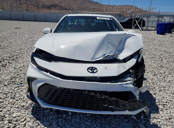 4T1DAACK8TU753964 2026 TOYOTA CAMRY White Vista frontal