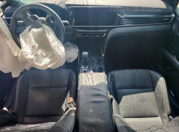 4T1DAACK9SU025570 2025 TOYOTA CAMRY Black წინა პანელის ხედი
