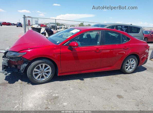 4T1DAACK9SU051330 2025 TOYOTA CAMRY Red 