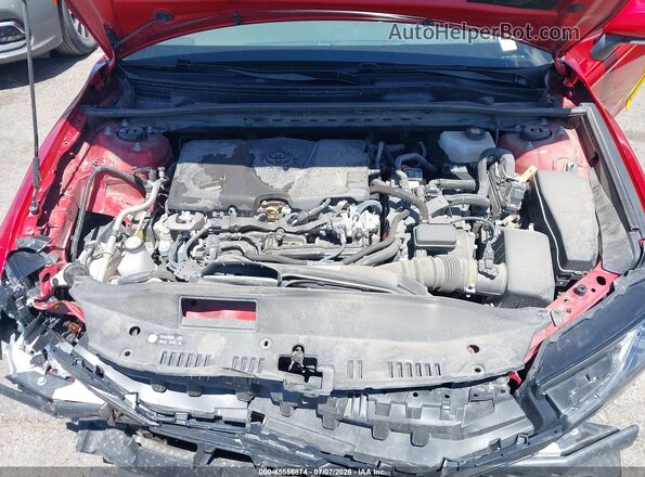 4T1DAACK9SU051330 2025 TOYOTA CAMRY Red Widok z tyłu