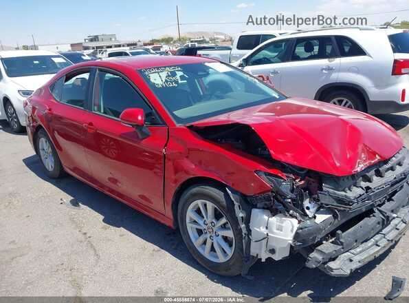 4T1DAACK9SU051330 2025 TOYOTA CAMRY Red 