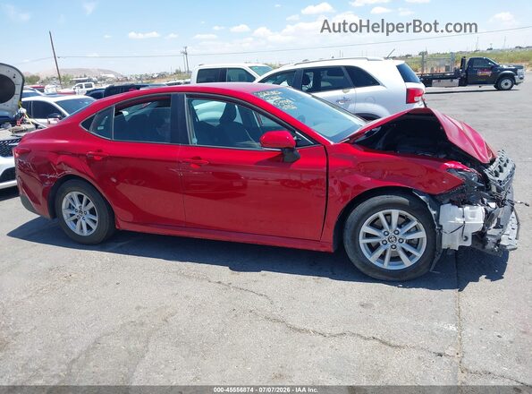 4T1DAACK9SU051330 2025 TOYOTA CAMRY Red Widok wnętrza 360 stopni