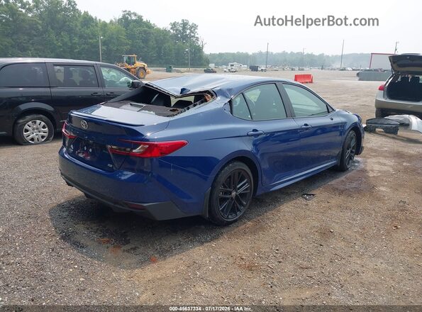 4T1DAACK9SU103314 2025 TOYOTA CAMRY Blue Trasero derecho