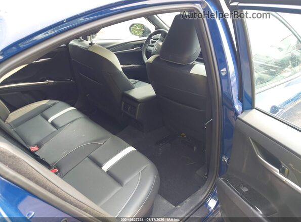 4T1DAACK9SU103314 2025 TOYOTA CAMRY Blue Vista de la etiqueta del VIN