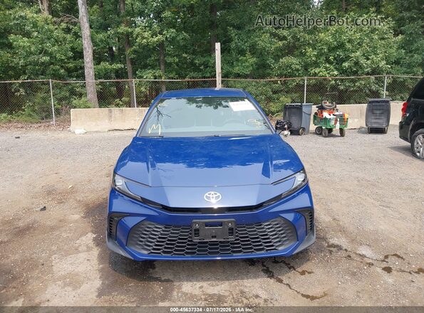 4T1DAACK9SU103314 2025 TOYOTA CAMRY Blue Vista del cuadro de instrumentos
