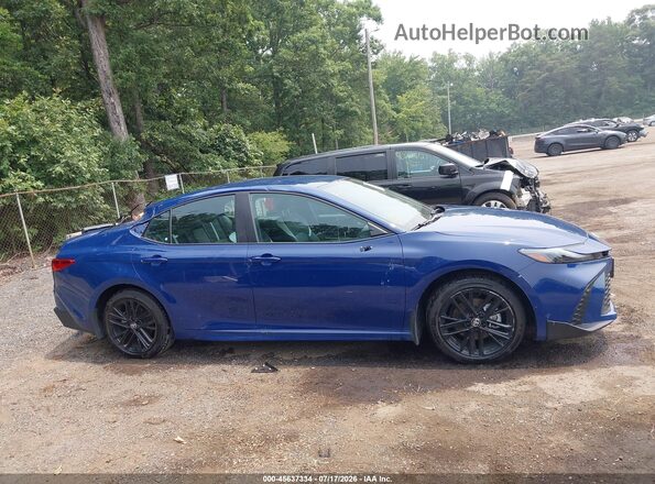 4T1DAACK9SU103314 2025 TOYOTA CAMRY Blue Vista interior trasera