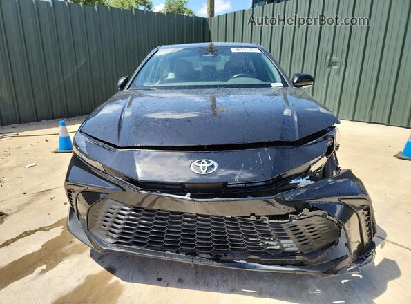 4T1DAACK9SU111770 2025 TOYOTA CAMRY Black VIN კოდის სტიკერის ხედი
