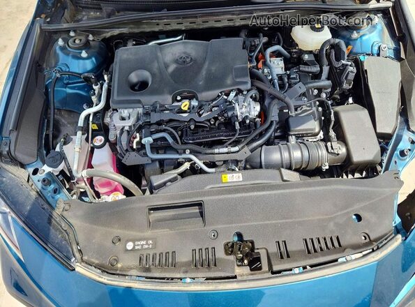 4T1DAACK9SU116581 2025 TOYOTA CAMRY Blue Սալոնի հետևի տեսք