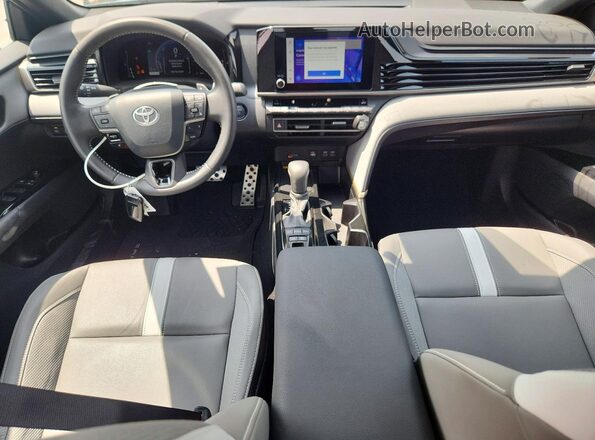 4T1DAACK9SU116581 2025 TOYOTA CAMRY Blue Առջևի վահանակի տեսք