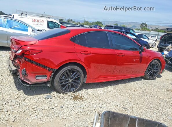 4T1DAACK9SU137981 2025 TOYOTA CAMRY Красный Задняя правая четверть