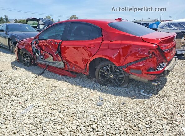 4T1DAACK9SU137981 2025 TOYOTA CAMRY Красный Задняя левая четверть