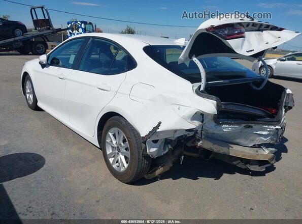 4T1DAACK9SU178403 2025 TOYOTA CAMRY White Trasero izquierdo