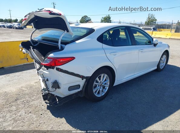 4T1DAACK9SU178403 2025 TOYOTA CAMRY White Trasero derecho