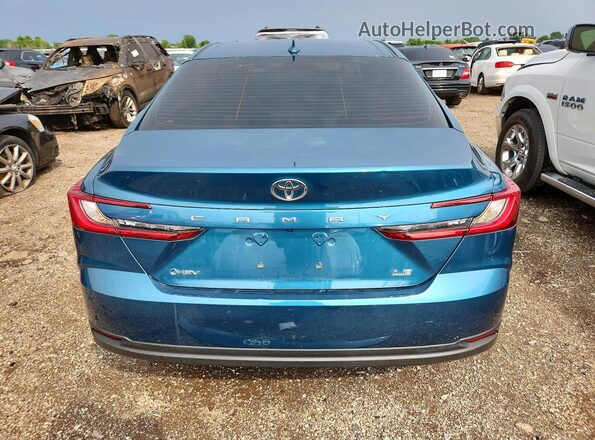 4T1DAACK9SU197937 2025 TOYOTA CAMRY Blue უკანა ხედი