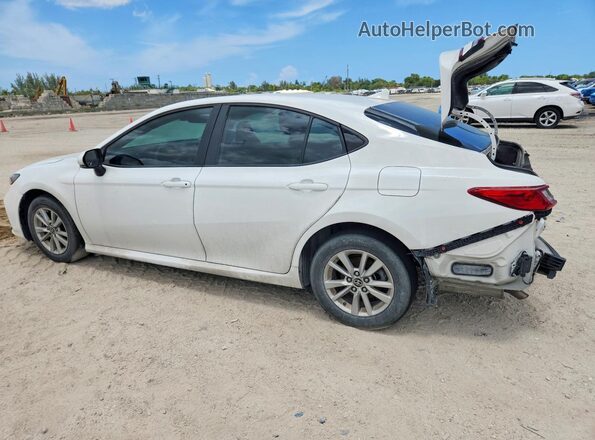 4T1DAACK9SU510811 2025 TOYOTA CAMRY White Rear left
