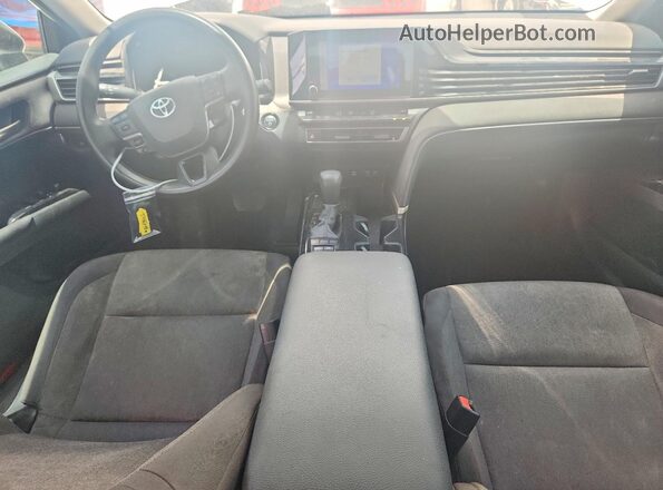 4T1DAACK9SU510811 2025 TOYOTA CAMRY White Dashboard view