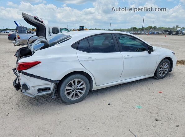 4T1DAACK9SU510811 2025 TOYOTA CAMRY White Rear right
