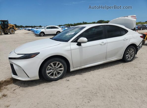 4T1DAACK9SU510811 2025 TOYOTA CAMRY White VIN sticker view
