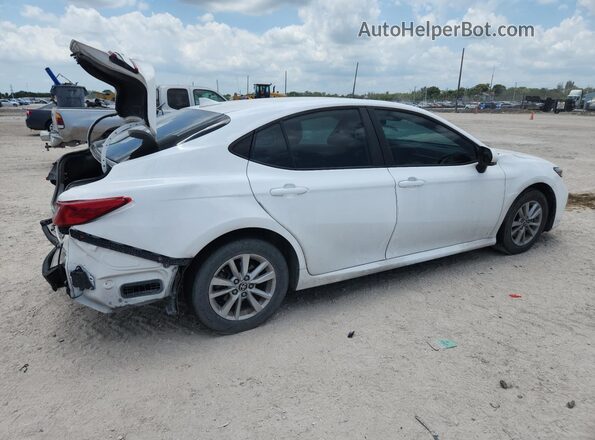 4T1DAACK9SU510811 2025 TOYOTA CAMRY White 
