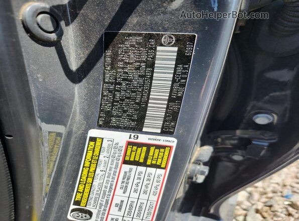 4T1DAACK9SU574878 2025 TOYOTA CAMRY Угольный Вид подкапотного пространства