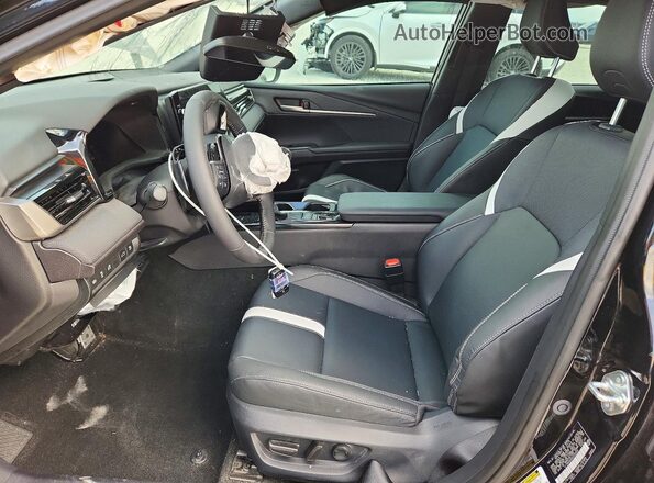 4T1DAACK9SU592605 2025 TOYOTA CAMRY Black Front interior view